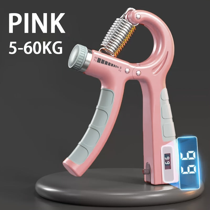 5-60kg Adjustable Hand Grip Strengthener Hand Grip Trainer With Counter Wrist F image 1