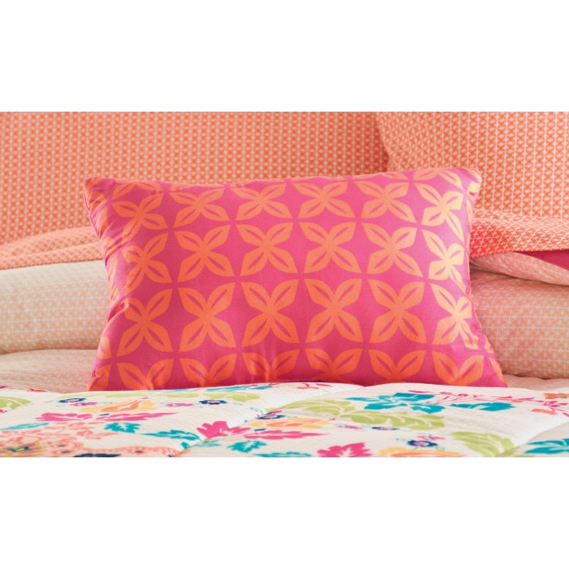 Mainstays Coral Medallion 8 Piece Bed in a Bag Comforter Set With Sheets, Queen image 2