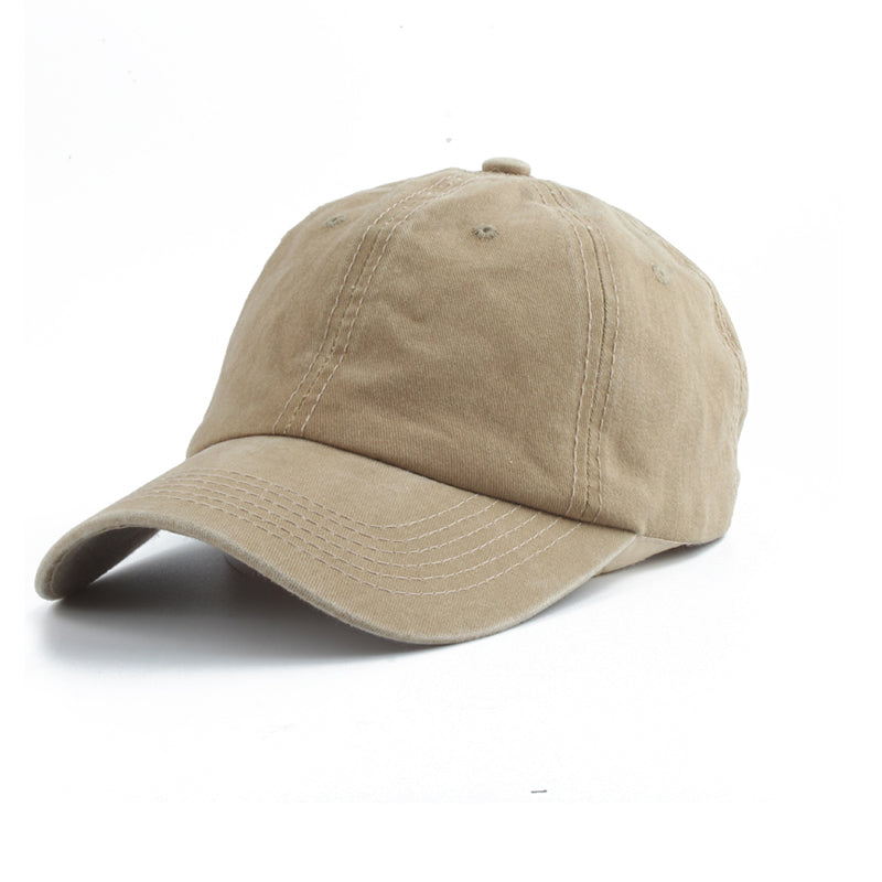 2023 New Vintage Washed Cotton Baseball Cap Parent Kids Sun Hats For Boy Girl S image 0