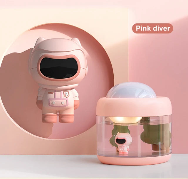Cute 2024 2024 For Large Capacity Portable Humidifier USB Charging 2000mAh Batt image 2