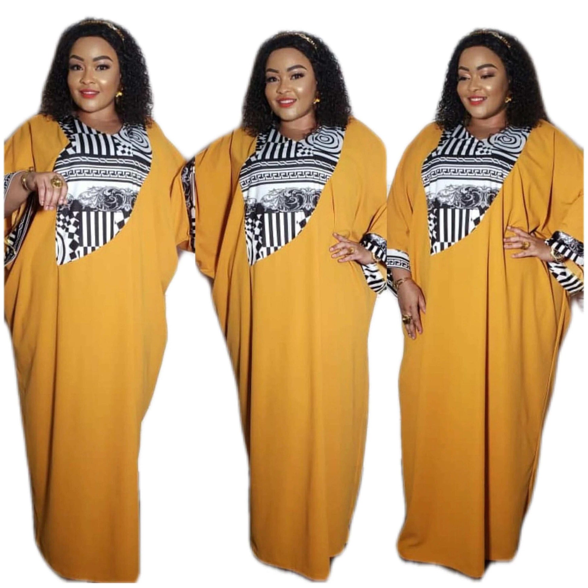 Oversize Vestidos Africanos Para Mujeres Talla Grande  Free Style African Dashi image 1
