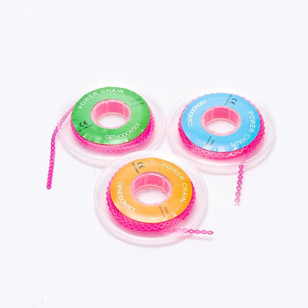 Easyinsmile Dental Material for Ortho Power Chain Super Elastic Rubber Band for image 2