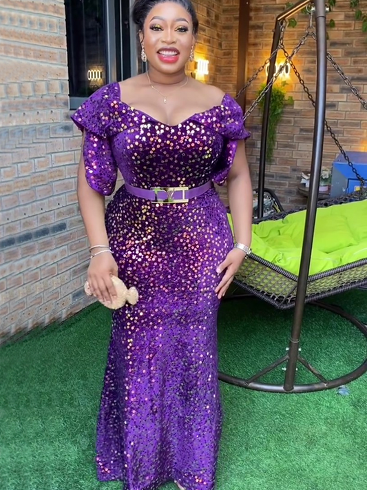 Elegant African Evening Dresses for Women Plus Size Turkey Wedding Party Long D image 0