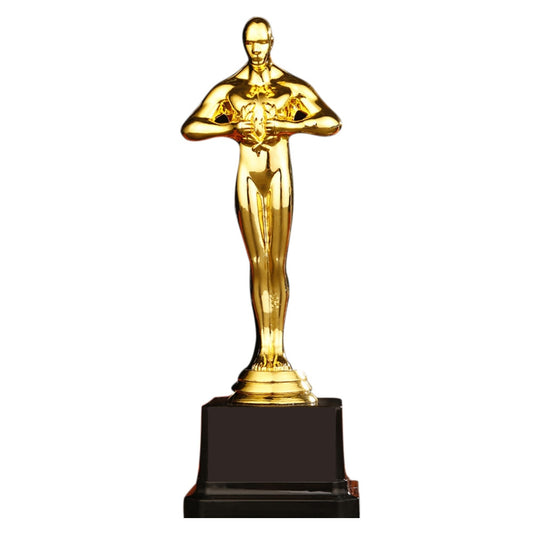 Custom Oscar Trophy Gold-plated Small Gold Statue Team Sports Competition Craft image 0