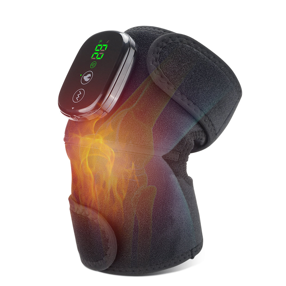3 in 1 Electric Heating Massage Belt Knee Shoulder Vibrator Hot Compress Joint image 0