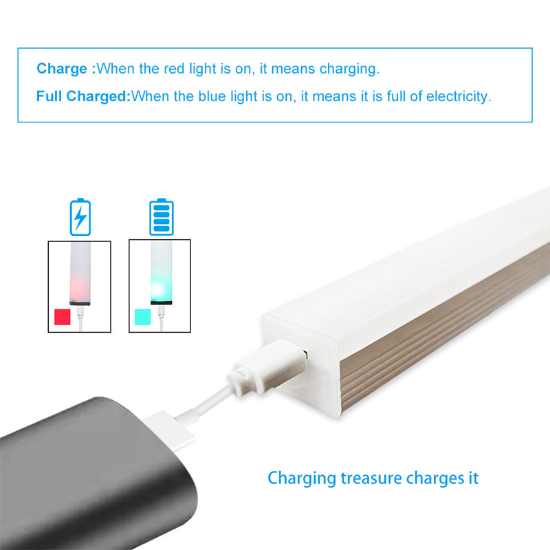 Wireless LED Night Light Motion Sensor Light Closet Night Lamp For Kitchen Bedr image 6