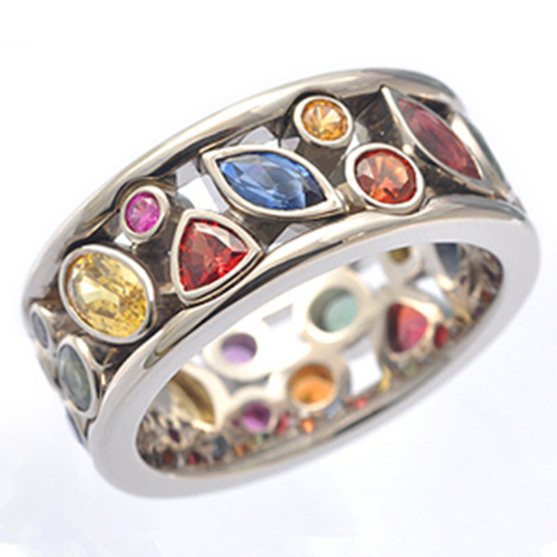 Women Torina Crystal Quartz Ionix Ring Ionix Therapy Quartz Crystal Ring For We image 3