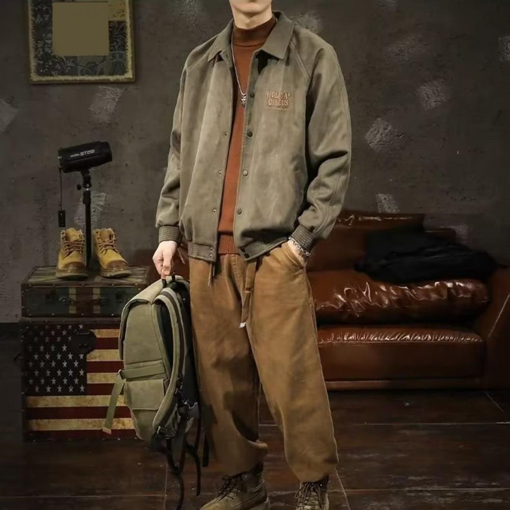 Men's Bomber Jackets Male Outwear Slim Fit Aviator Coats Fashion Man Streetwear image 5