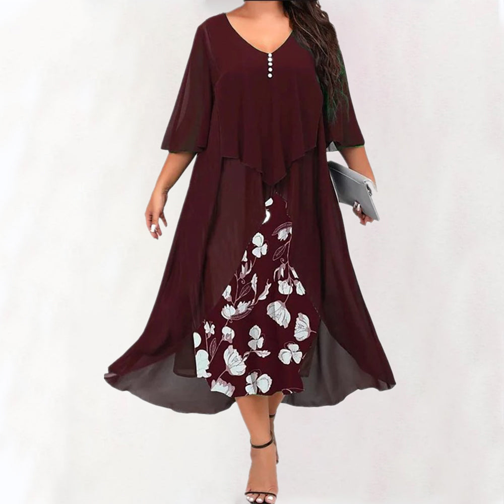 Oversized Long Dress for Women Clothing 2024 Summer Plus Size Elegant Vestidos  image 6