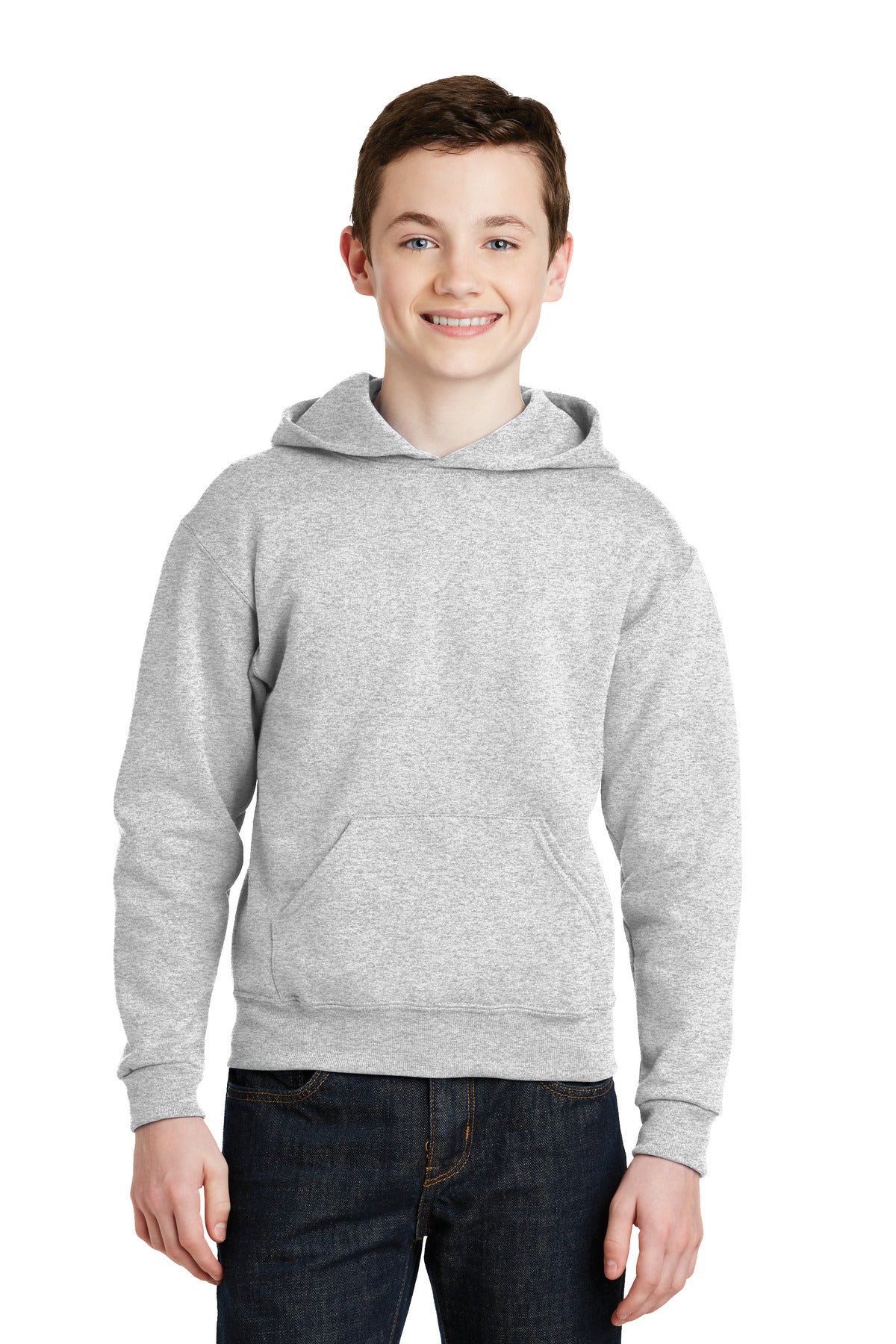 JerzeesÂ® - Youth NuBlendÂ® Pullover Hooded Sweatshirt.  996Y