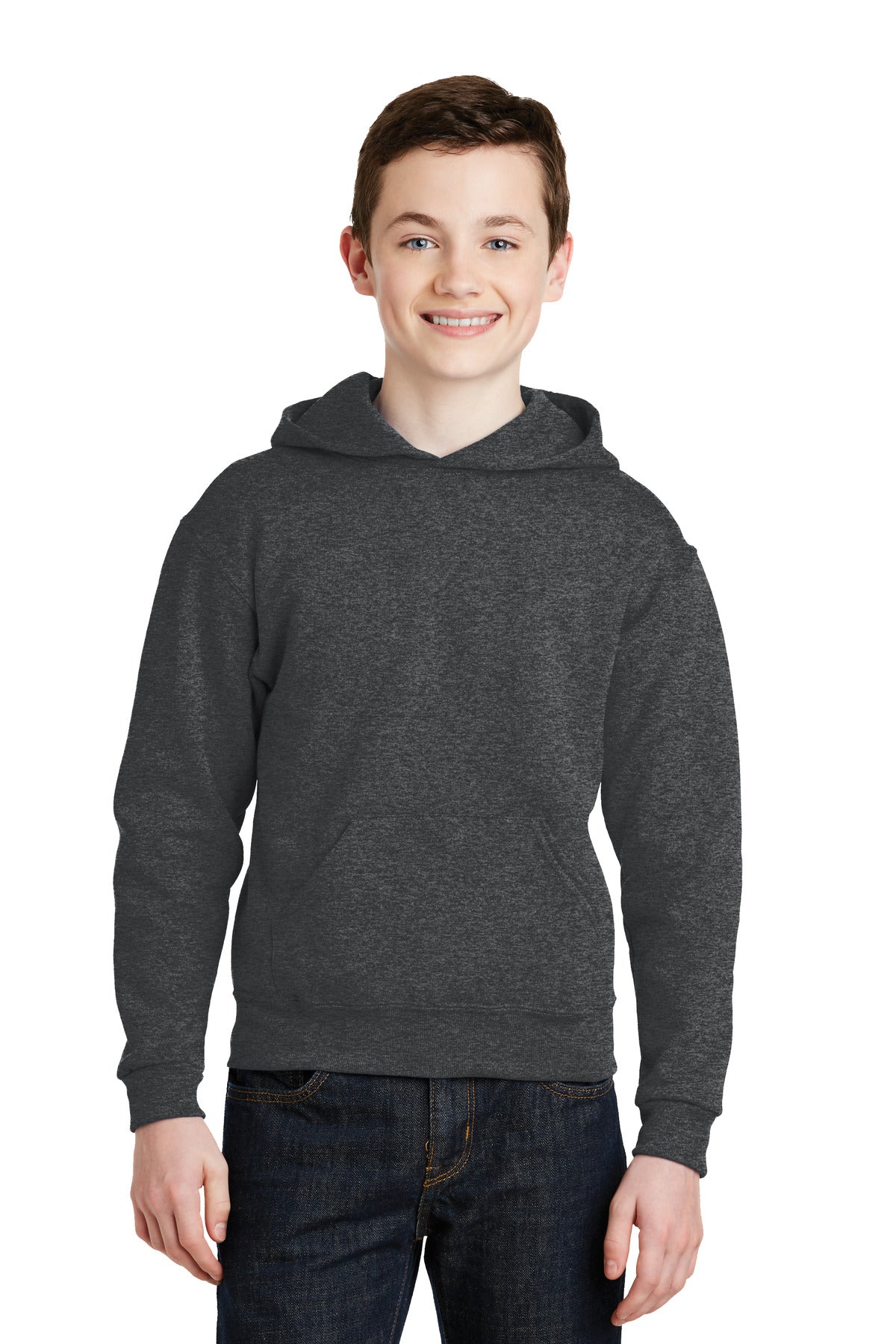 JerzeesÂ® - Youth NuBlendÂ® Pullover Hooded Sweatshirt.  996Y