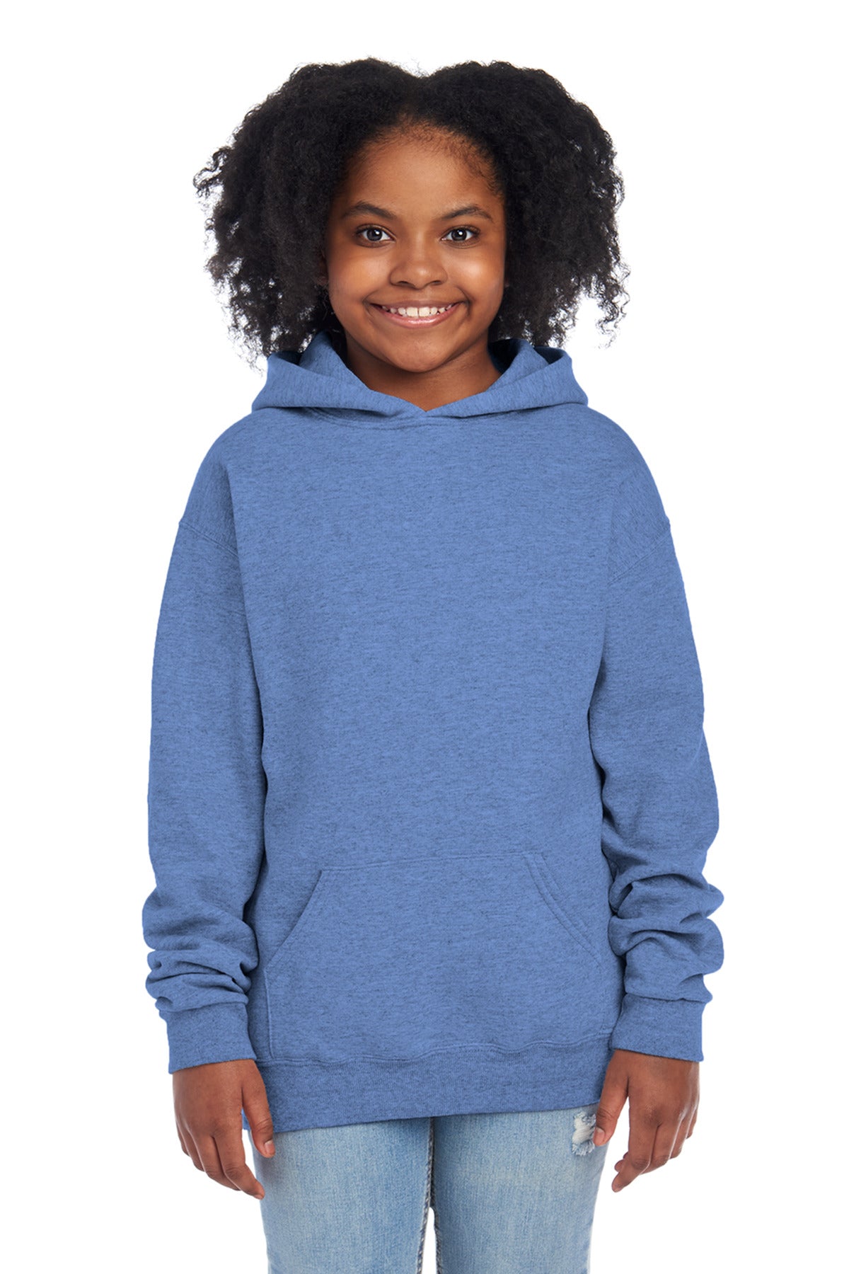 JerzeesÂ® - Youth NuBlendÂ® Pullover Hooded Sweatshirt.  996Y