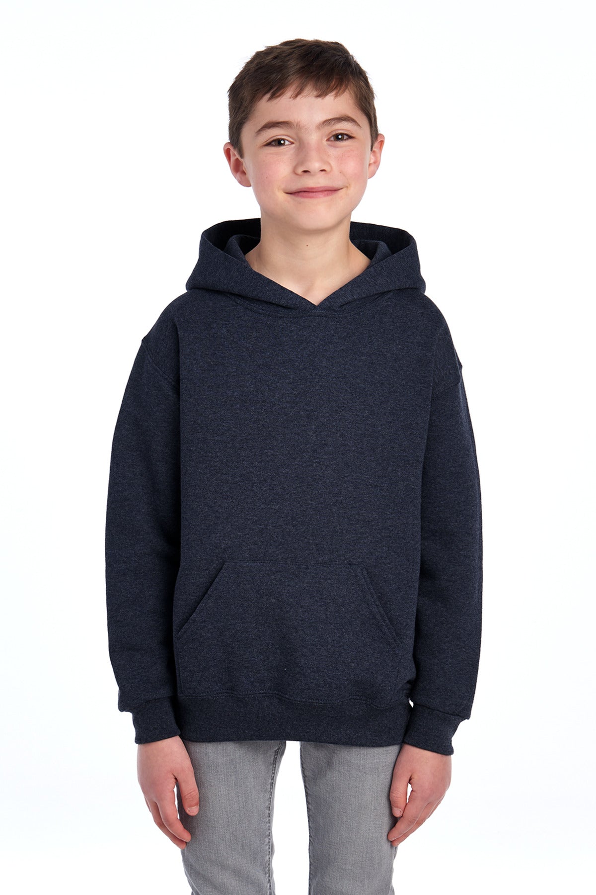 JerzeesÂ® - Youth NuBlendÂ® Pullover Hooded Sweatshirt.  996Y