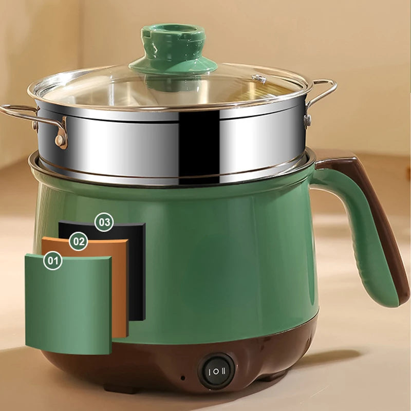 Cookers  Rice Cooker Non-stick Pan Heating Pan  Cooking Pot Machine Double Laye image 5