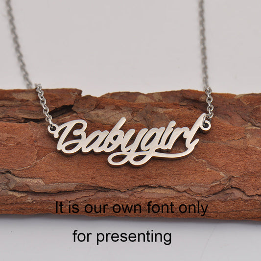 Mila Custom Name Necklace Customized Pendant Choker Personalized Jewelry Gift f image 4