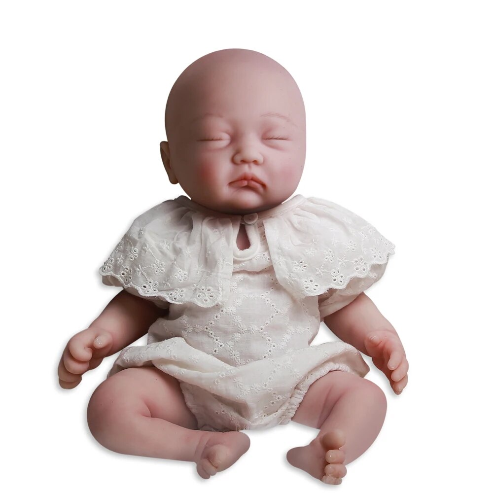 17.7 " Reborn Baby Doll Girl  Realistic Newborn Dolls Christmas Handmade Gifts image 0