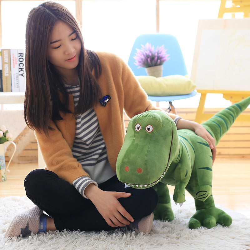 1pc 40-100cm New Dinosaur Plush Toys Cartoon Tyrannosaurus Cute Stuffed Dolls f image 3