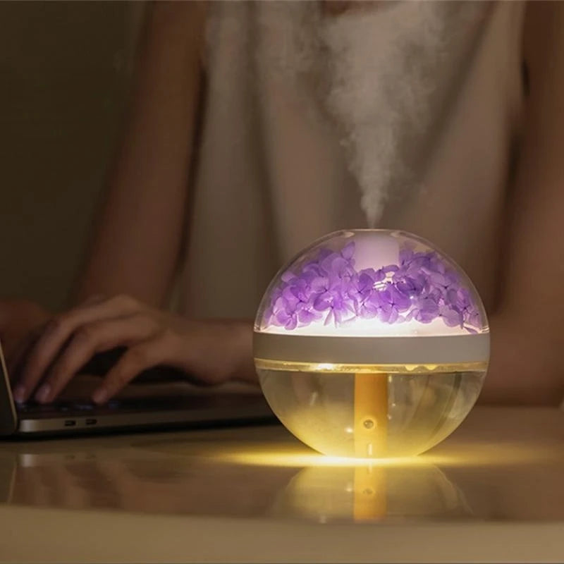 Portable Air Humidifier Wireless 800mAh USB Rechargeable  Humidifiers Diffuser image 4