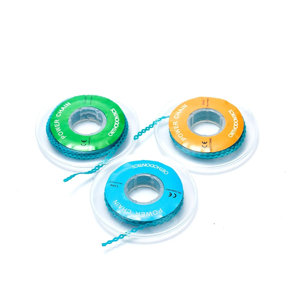 Easyinsmile Dental Material for Ortho Power Chain Super Elastic Rubber Band for image 4