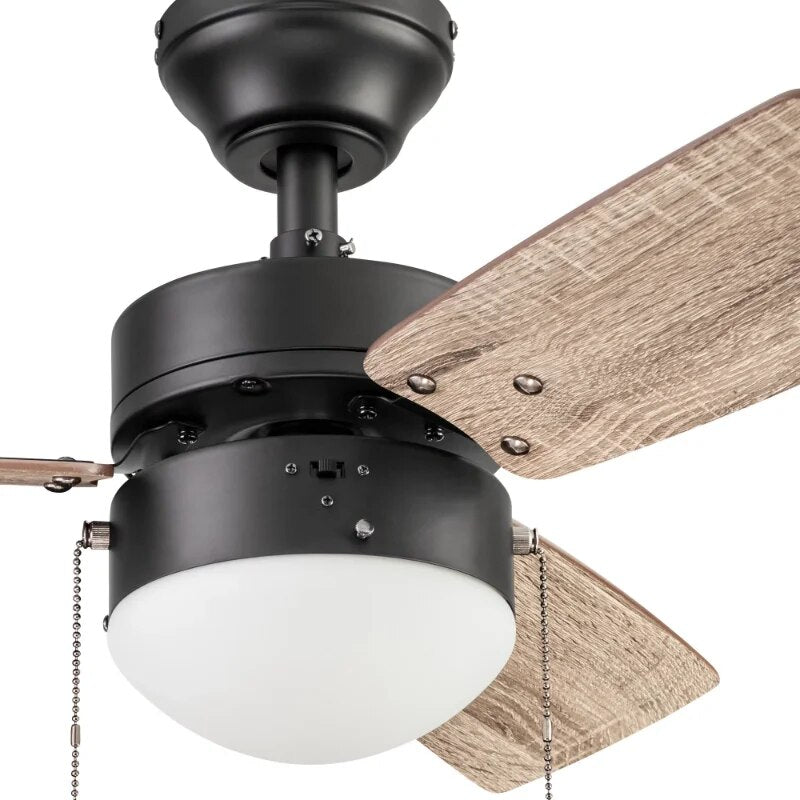 Better Homes & Gardens Finney 30" Oil-Rubbed Bronze Ceiling Fan with Light, 3 B image 5