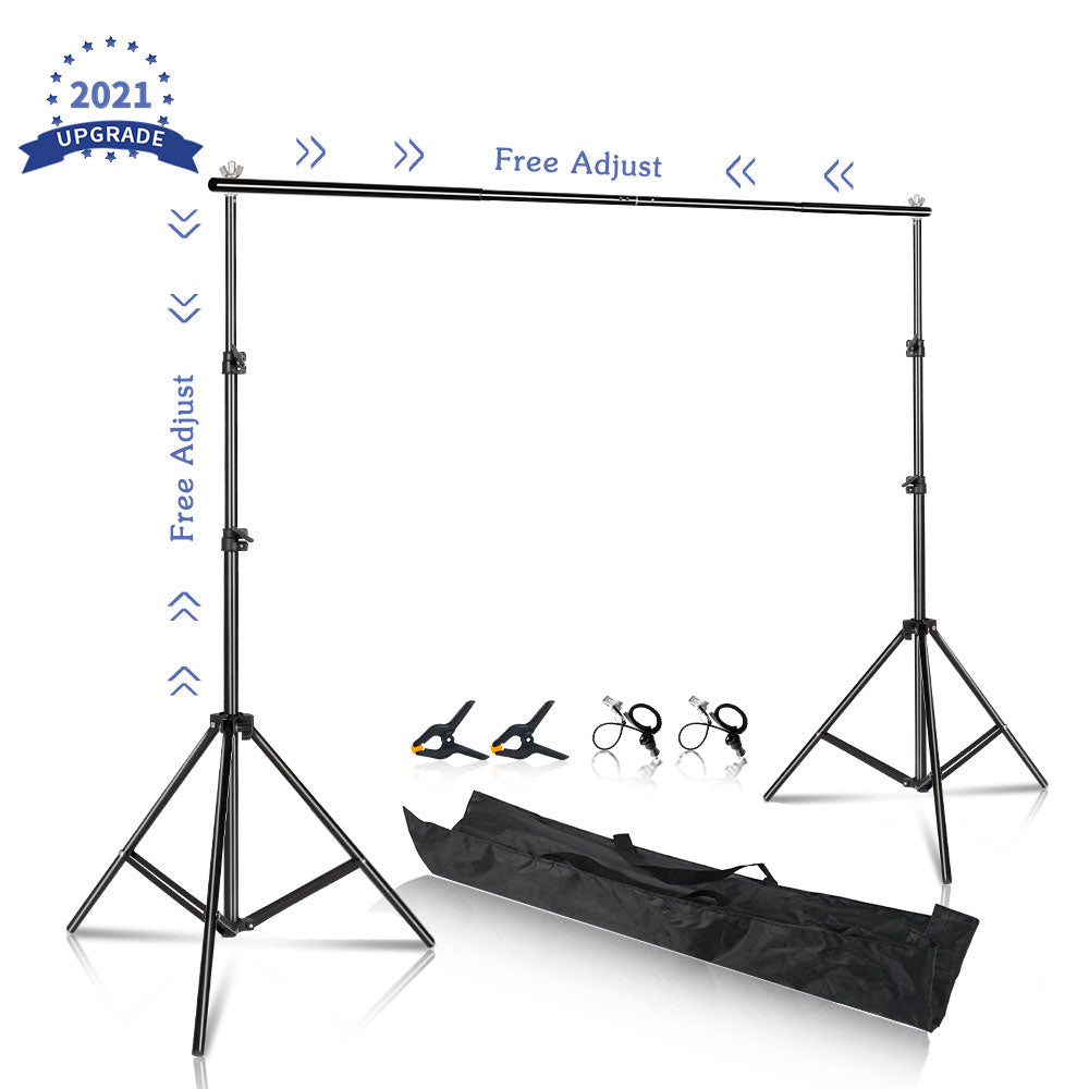 Photography Background Kit Studio Stand Photo Green Screen Backdrops Support Ba image 1