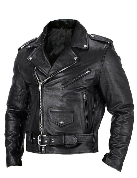 Fashion Leather Jacket Slim Fit Stand Collar PU Jacket Male Anti-wind Motorcycl image 0