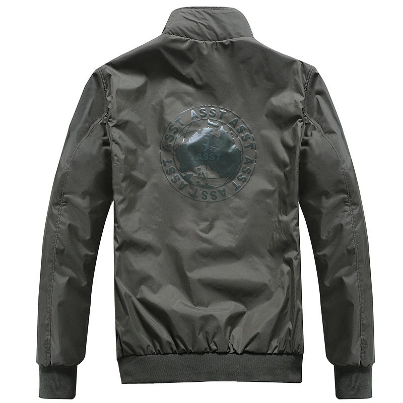 US Air Force Pilot Casual Fashion Men's Jacket Medal Camping Male Clothing Moto image 1