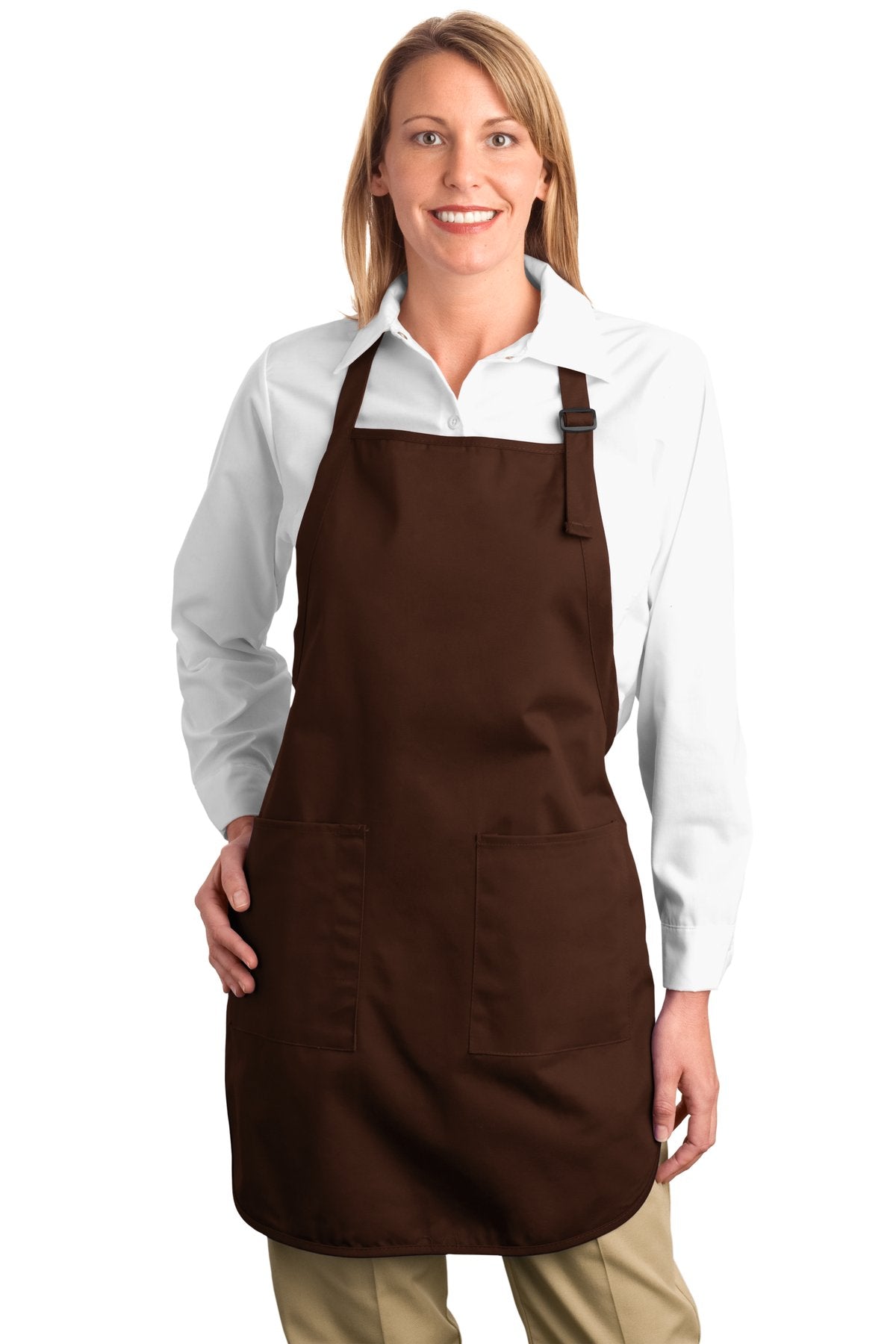 Port AuthorityÂ® Full-Length Apron with Pockets.  A500