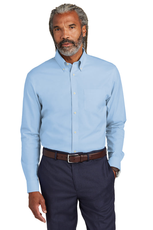 Brooks BrothersÂ® Wrinkle-Free Stretch Pinpoint Shirt BB18000