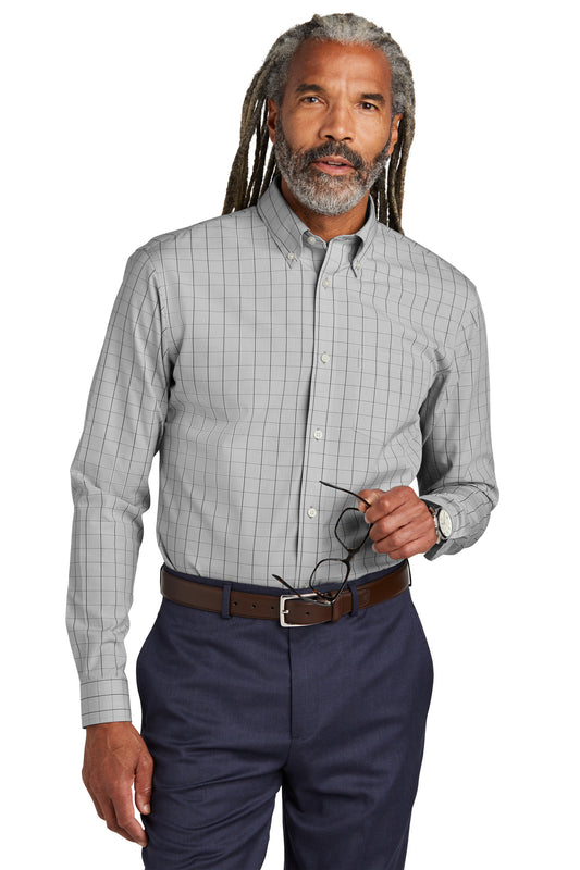Brooks BrothersÂ® Wrinkle-Free Stretch Patterned Shirt BB18008