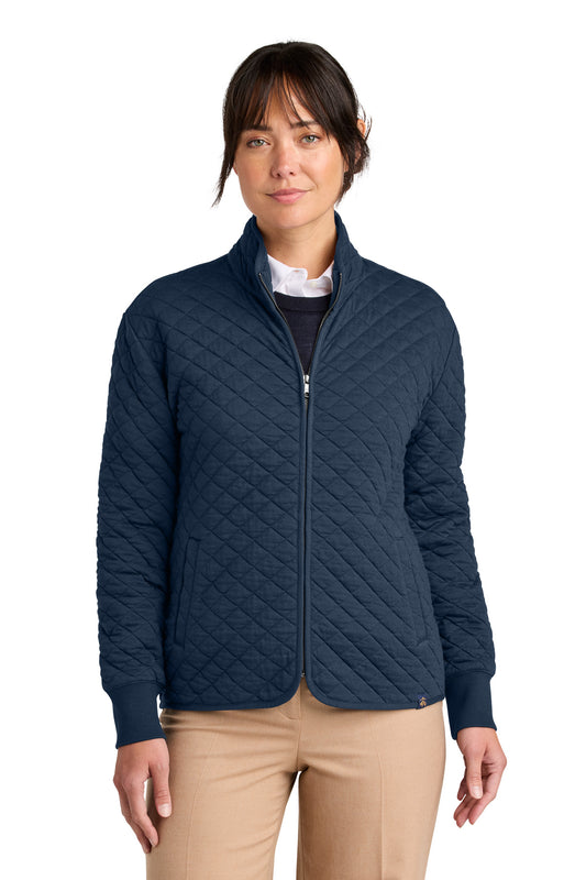 Brooks BrothersÂ® Women's Diamond Quilt Full-Zip BB18213