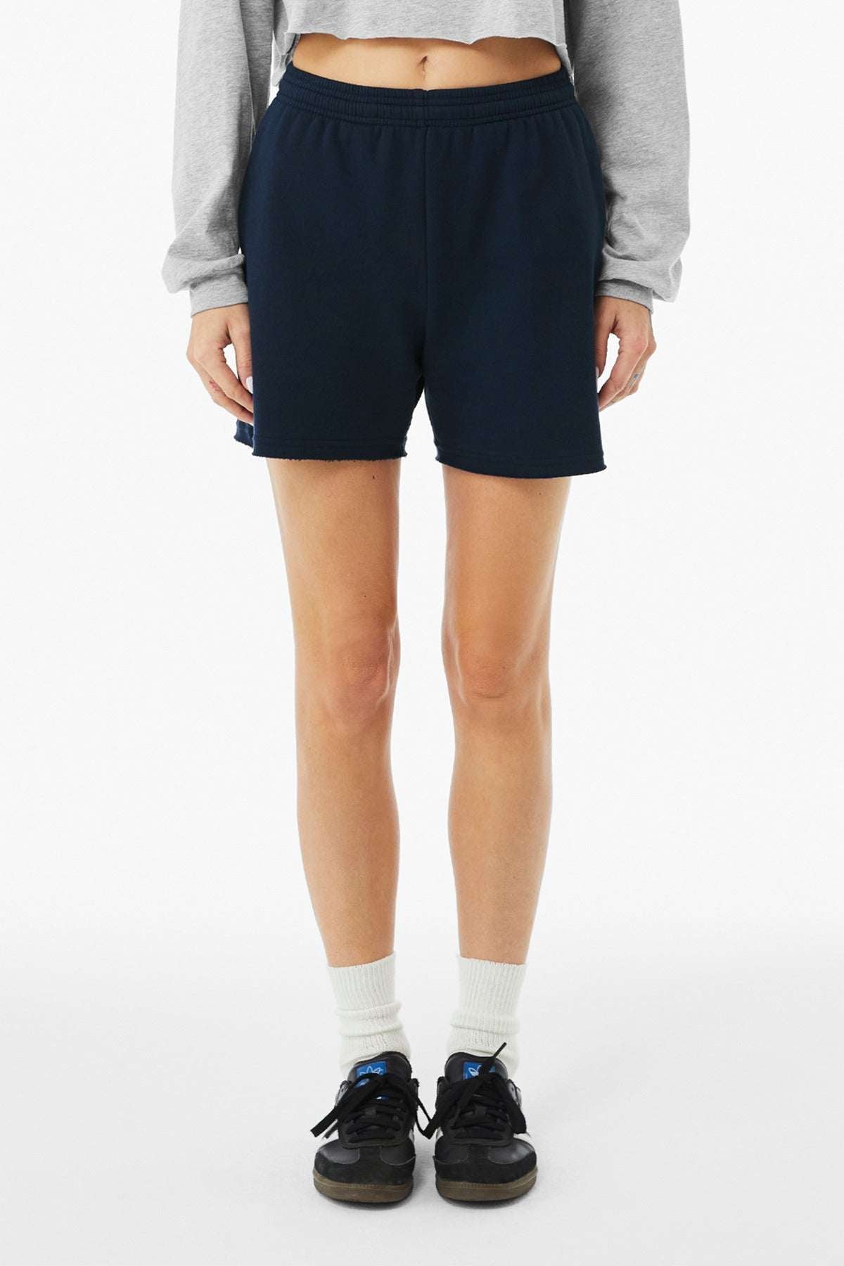 BELLA+CANVASÂ® Women's Cutoff Sweatshort BC3787