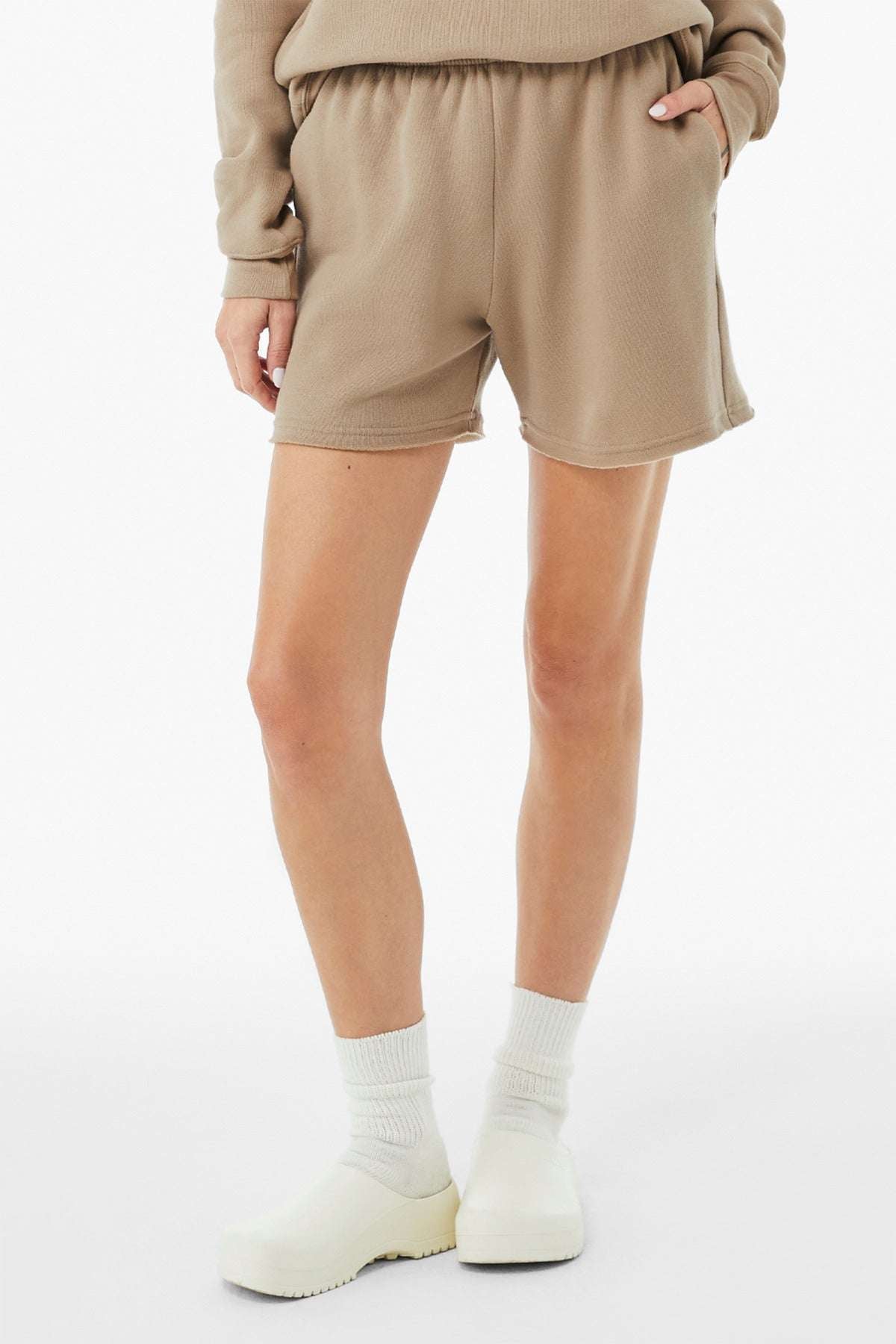 BELLA+CANVASÂ® Women's Cutoff Sweatshort BC3787