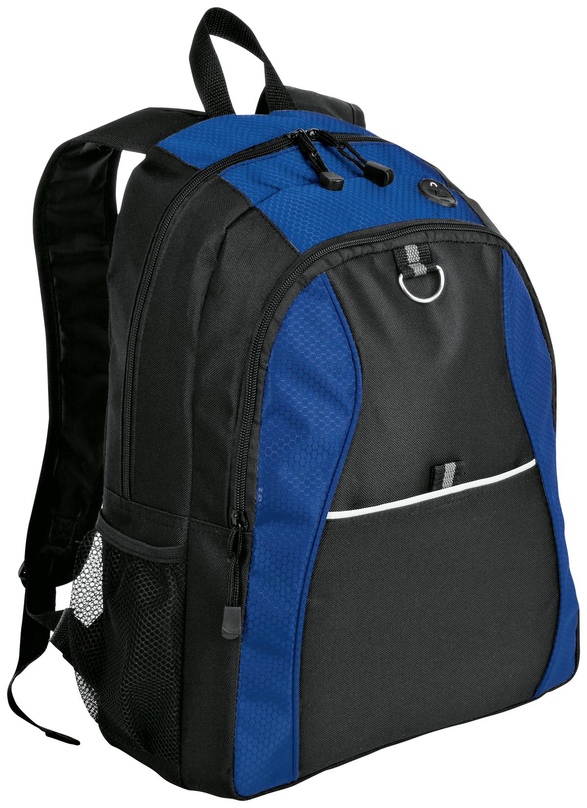 Port AuthorityÂ® Contrast Honeycomb Backpack. BG1020