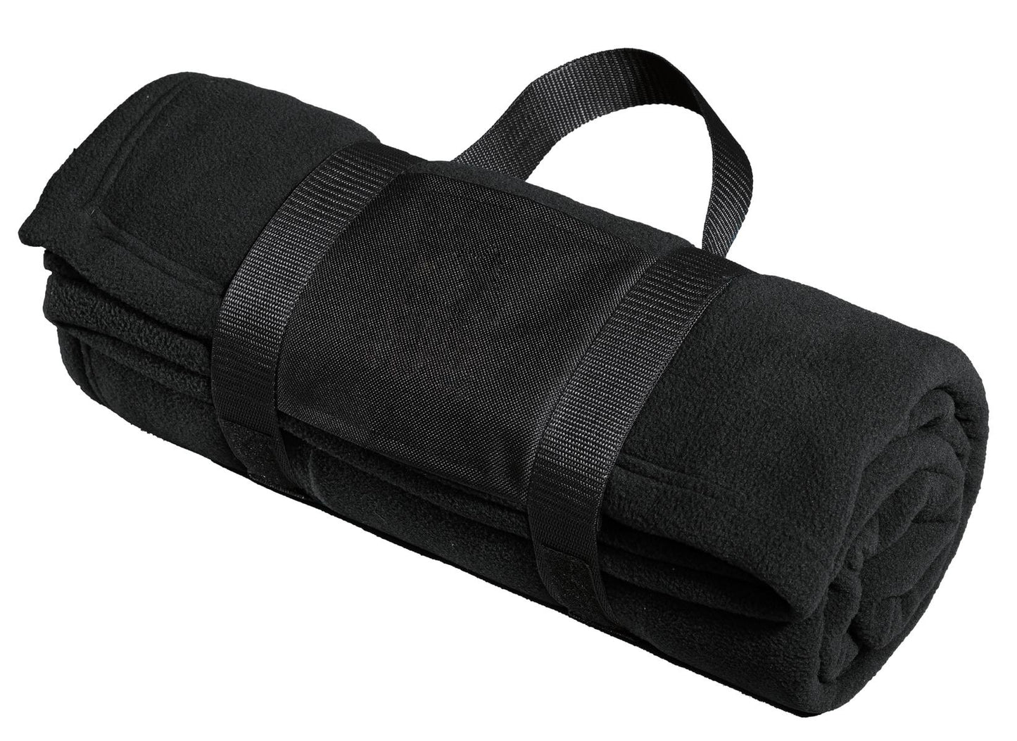 Port AuthorityÂ® Fleece Blanket with Carrying Strap. BP20
