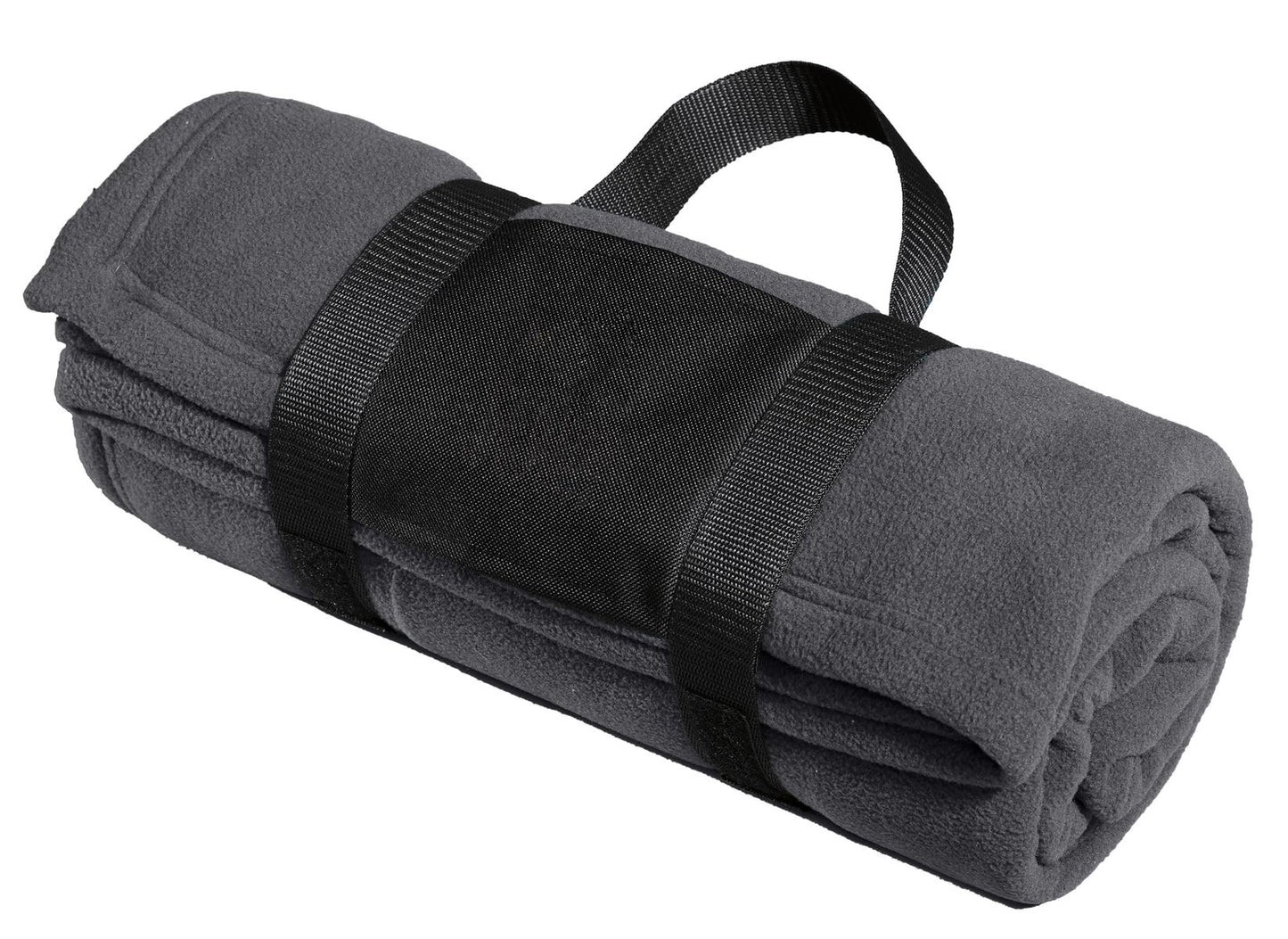 Port AuthorityÂ® Fleece Blanket with Carrying Strap. BP20