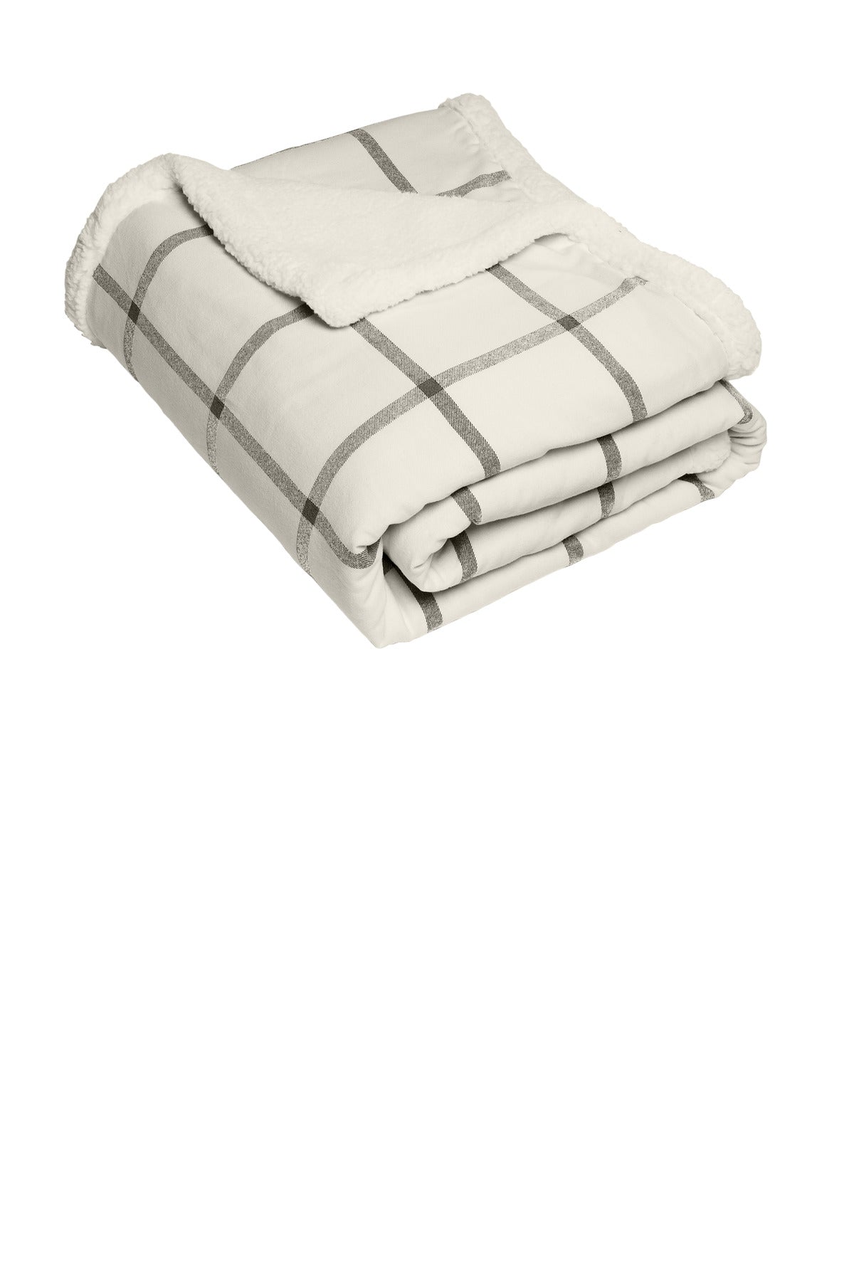 Port Authority Â® Flannel Sherpa Blanket. BP43