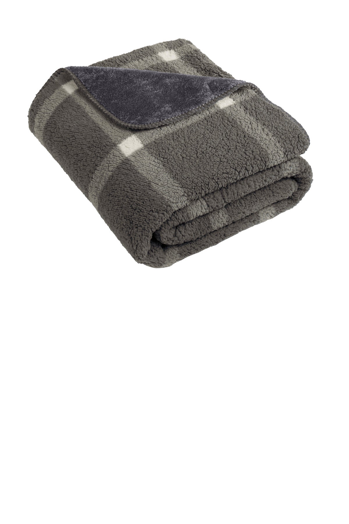 Port AuthorityÂ® Double-Sided Sherpa/Plush Blanket BP48