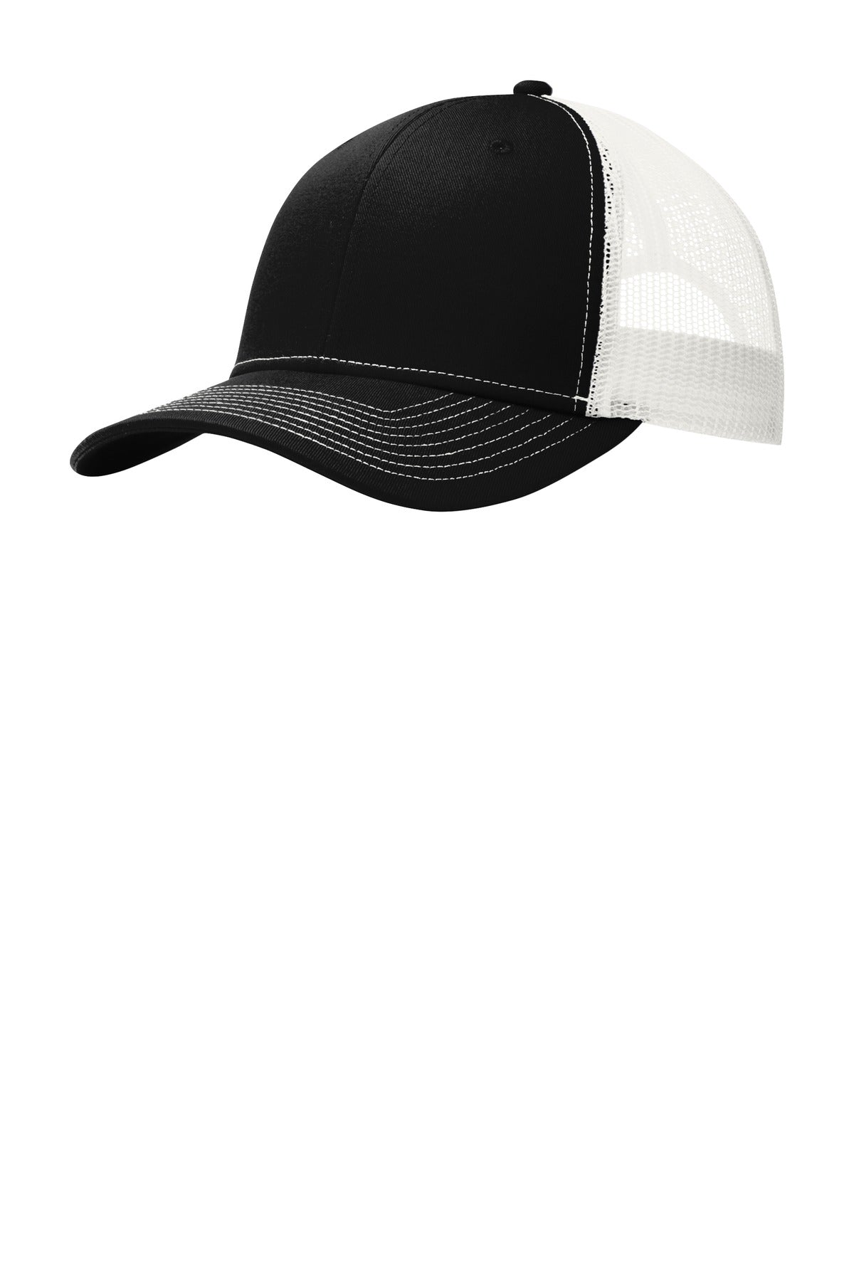 Port AuthorityÂ® Snapback Trucker Cap. C112