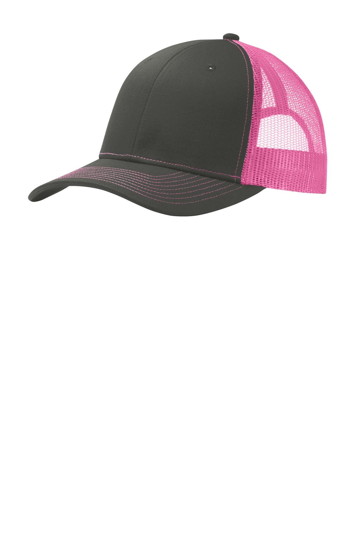 Port AuthorityÂ® Snapback Trucker Cap. C112
