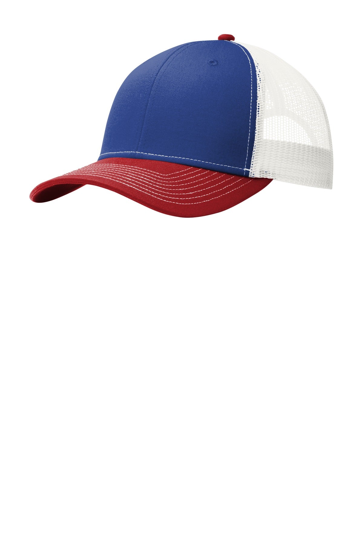 Port AuthorityÂ® Snapback Trucker Cap. C112