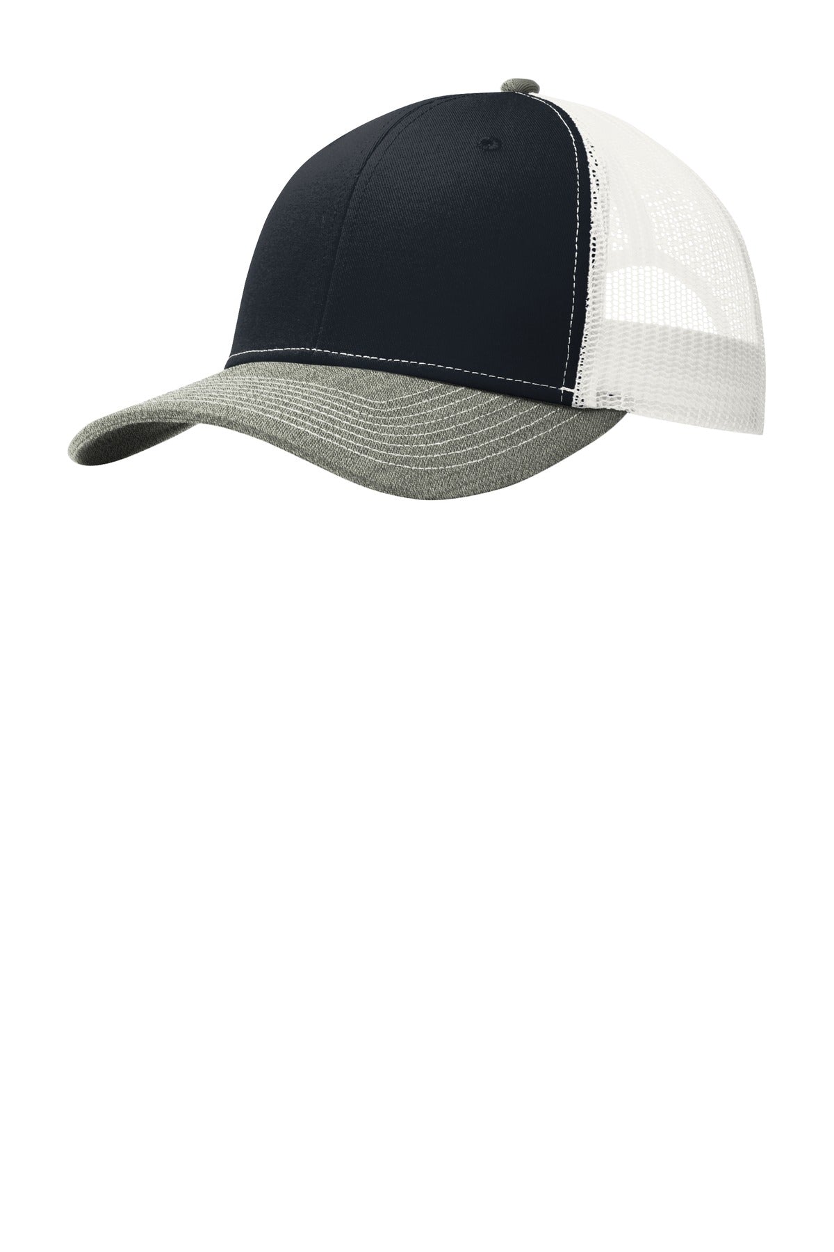 Port AuthorityÂ® Snapback Trucker Cap. C112
