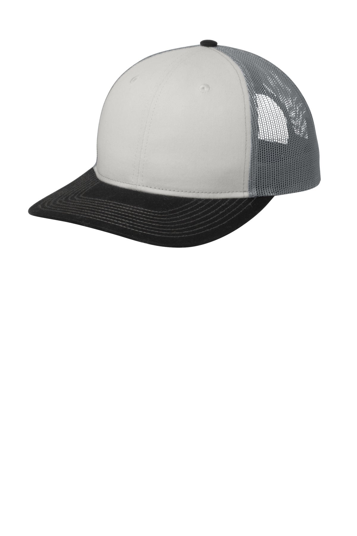 Port AuthorityÂ® Snapback Trucker Cap. C112