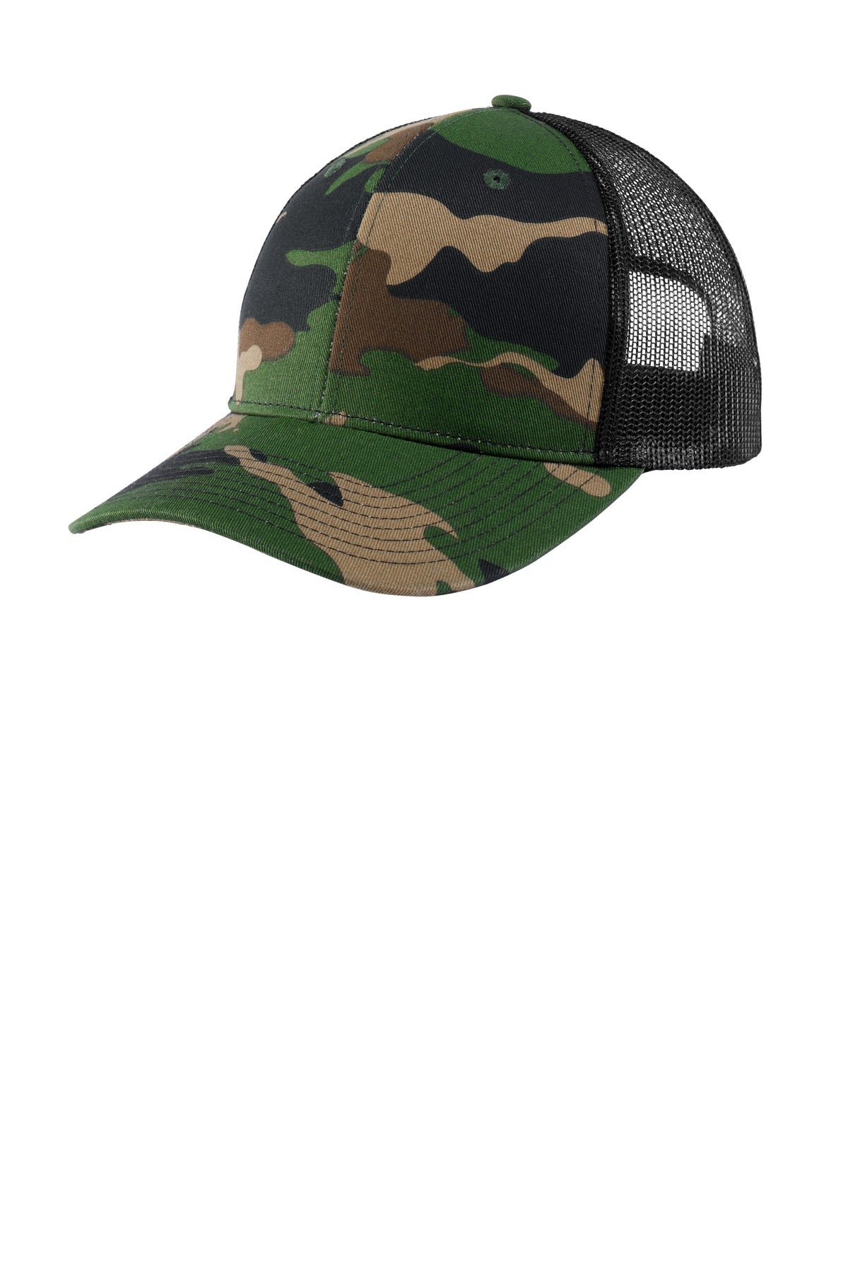Port AuthorityÂ® Snapback Trucker Cap. C112