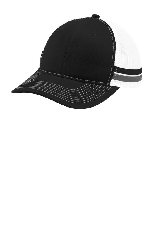 Port Authority Â® Two-Stripe Snapback Trucker Cap. C113