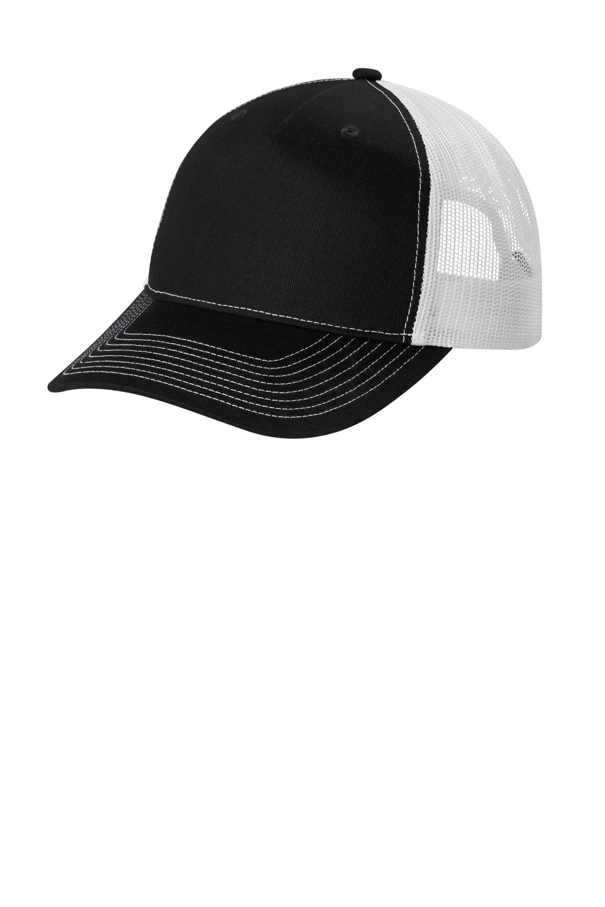 Port AuthorityÂ® Snapback Five-Panel Trucker Cap C115