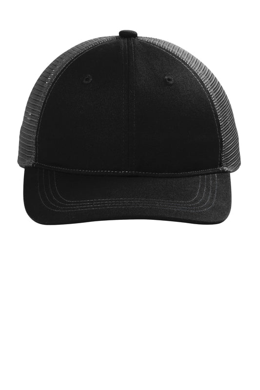 Port AuthorityÂ® Unstructured Snapback Trucker Cap C119