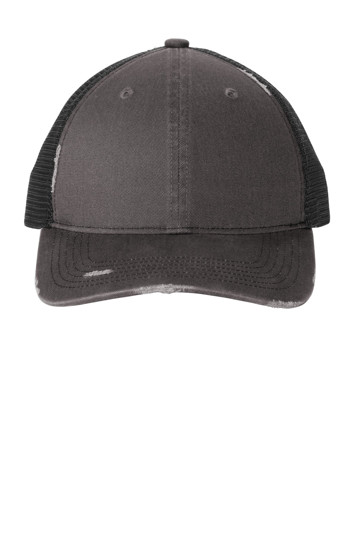 Port AuthorityÂ® Distressed Mesh Back Cap C600