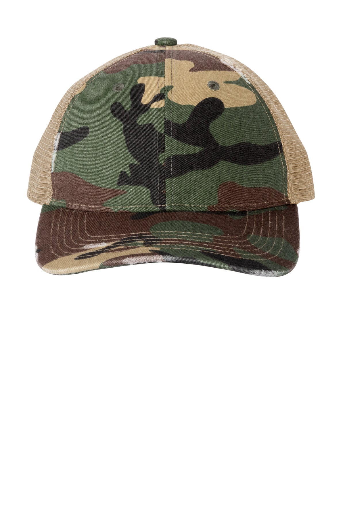 Port AuthorityÂ® Distressed Mesh Back Cap C600