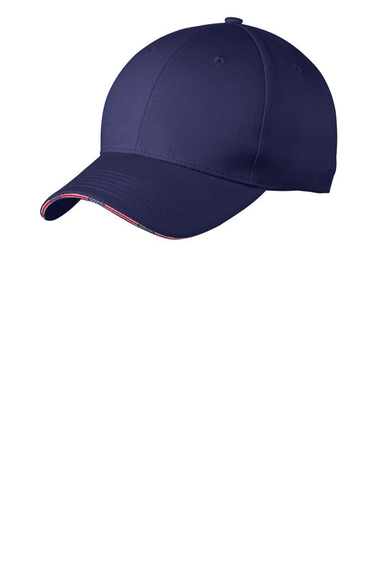 Port AuthorityÂ® Americana Flag Sandwich Cap. C829
